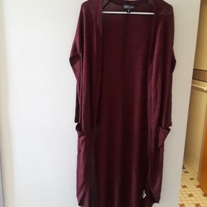 Almost Famous Long Cardigan